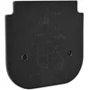 Image de Obturateur pour caniveau - 100x100 mm - Noir - Résistant aux intempéries - Installation simple - Entretien réduit