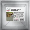 Image de Tampon creux à carreler - 30x30 cm - Polypropylène - Gris - Résistant aux chocs - Résistant aux intempéries