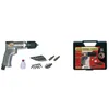 Image de MECAFER Perceuse et serreuse pneumatique - mandrin 10mm + 10 forets HSS + 6 embouts vissage + accessoires