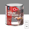Image de Primaire antirouille - OXI - Minium - 500 ml - Solvant - Satiné - Métaux ferreux