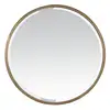 Image de Miroir biseauté rond métal 60x60cm