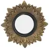 Image de Léonie - miroir soleil ø28 cm - couleur - noir / or GR214C28-0