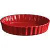 Image de Plat à tarte - EMILE HENRY - Grand Cru - 24 cm - Céramique haute résistance - Bords hauts 45 cm