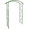 Image de Arche Tube Rond20 Pont Vert Sapin - 148x40x207 Cm - Acier Époxy