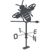 Image de Girouette Abeille - 45x74 Cm - Anthracite