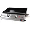 Image de somagic Plancha a gaz2 feux caisson inox à poser