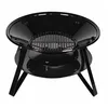 Image de Brasero dextérieur SOMAGIC - Cuve arrondie diam. 70cm - Acier - Noir - Charbon