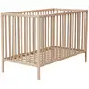 Image de Lit bébé hêtre brut en bois massif 60x120 WEB3294451313056