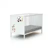 Image de Lit bébé à barreaux en bois massif panda 60x120 13158410 07