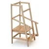 Image de AT4 - Tour dobservation/apprentissage enfant ESSENTIEL en bois Hêtre Verni - Taille unique