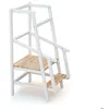 Image de JURABABY - Tour dobservation/apprentissage enfant en bois avec tableau ardoise VISTA - Taille unique