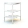 Image de AT4 - Table à langer 2 étagères en bois LILO Blanc - Taille unique