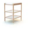 Image de At4 - Table À Langer 2 Étagères En Bois Lilo