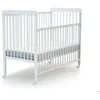 Image de AT4 - Lit bébé coulissant en bois LIVO 60 x 120 cm Blanc - Taille unique