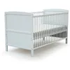 Image de AT4 - Lit bébé évolutif en bois LUNA 70 x 140 cm Blanc - Taille unique