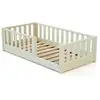 Image de Jurababy - lit enfant au sol en bois sonho mini - 70x140