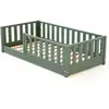 Image de Jurababy - Lit Enfant Au Sol En Bois Sonho Mini - 70x140