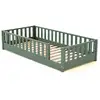 Image de Jurababy - lit au sol enfant en bois sonho - 90x190