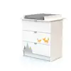Image de Webaby - Commode À Langer 3 Tiroirs En Bois Alba