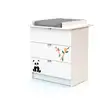 Image de Webaby - commode à langer 3 tiroirs en bois alba 90358202 07