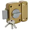Image de Verrou city 150 à bouton cylindre de 40mm iseo 11250401 002268