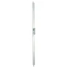 Image de Crémone pompier à poignée rotative en applique finition blanc pour menuiserie bois aluminium ou PVC City 43003