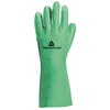 Image de Gants Nitrile De Travail Delta Plus Ve802ve08 Taille 8 Vert 33 Cm