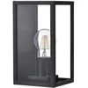 Image de Applique murale extérieur - AREV - SOLWEIG - Noir - Métal - Electrique - Ampoule filament 7W
