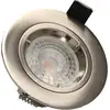 Image de Lot 3 Spots Acier Encastrables Fixes Saphyr Gu10 5w 380lm Blanc Neutre