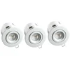 Image de Lot 3 Spots Encastres Blancs Orientables Birdy, Bbc, Gu10, 5w, 3000k, 380lm