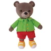 Image de Petit Ours Brun Peluche 25 Cm
