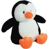 Image de JEMINI Peluche bouillotte Pingouin - A chauffer au micro-ondes micro perles dargile +/- 19 cm