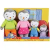 Image de Coffret Famille 4 Peluches - T'choupi - +/- 19 Cm
