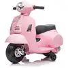 Image de Porteur electrique turbo challenge mini vespa gts rose 18-36 mois