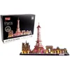 Image de Puzzle 3D lumineux - Monuments De Paris - Jeu de construction - EXPLORA - 115 pièces - Dès 8 ans