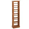 Image de MACABANE AYAN - Étagère bibliothèque marron 45 cm bois teck