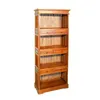 Image de MACABANE AYAN - Étagère bibliothèque marron 6 tiroirs bois Teck