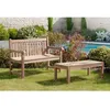 Image de Table basse en teck de jardin 100 x 50 cm JARDITECK