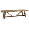 Image de MACABANE KALLY - Table à manger de jardin 300x100cm en bois de teck recyclé naturel
