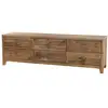 Image de Sandy - meuble tv 6 tiroirs bois pin recyclé sandy
