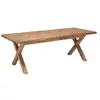 Image de Sandy - table à manger rectangulaire 220x100cm bois pin recyclé