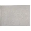 Image de MACABANE QUENTIN - Tapis rect 160x230cm en laine tissée couleur blanc/gris chiné QUENTIN