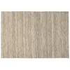 Image de MACABANE QUENTIN - Tapis rect. 160x230cm en laine tissée couleur blanc et kaki