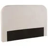 Image de MACABANE ARTHUR - Tête de lit rembourrée pour lits 140/160cm couleur beige ARTHUR