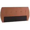 Image de Arthur - tête de lit rembourrée pour lits 160180cm couleur terracotta