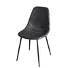 Image de MACABANE AUGUSTIN - Lot de 2 chaises JOHN noires
