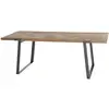 Image de Carla - table à manger 220x100cm bois et métal