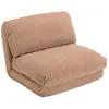 Image de MACABANE ANGELE - Chauffeuse 1 place convertible en tissu couleur vieux rose