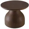 Image de Nestor - table basse ronde en béton marron d52cm