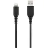 Image de Câble USB/Lightning - T NB - 1.5m - Double gaine en nylon tressé - Charge et synchronisation